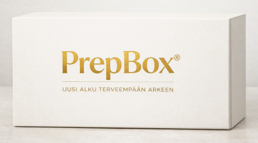 PrepBox Core- Lasinen ruoansäilytysastiasetti 10kpl Lounas + Päivällinen (Ma–Pe)